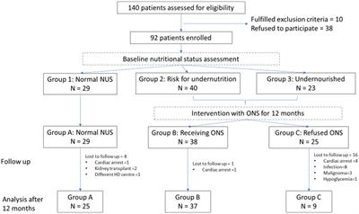 Simply adding oral nutritional supplementation to haemodialysis patients may not be enough: a real-life prospective interventional study